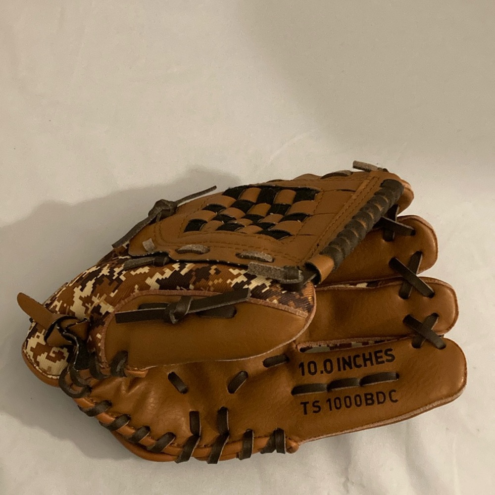 Adidas Camouflage Baseball Glove with Black Accents